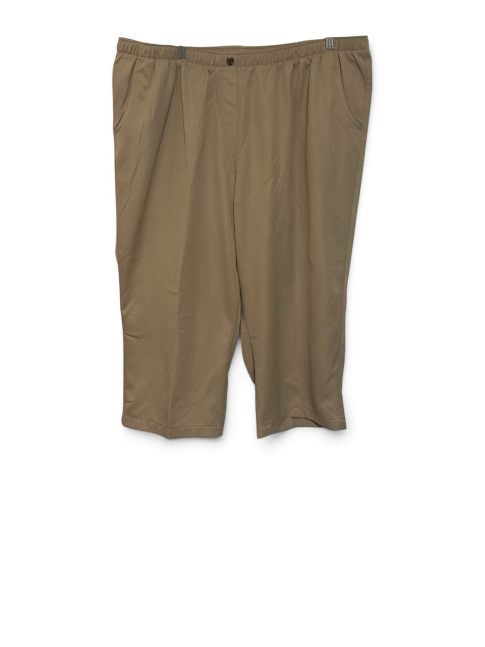 Alia Taupe Capri Pants PLUS SIZE: 22W #14